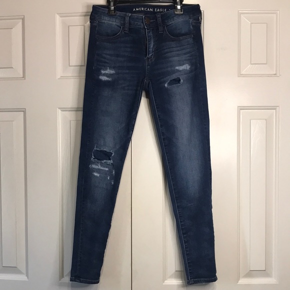 American Eagle Outfitters Denim - American Eagle Blue Ripped Jeans New
